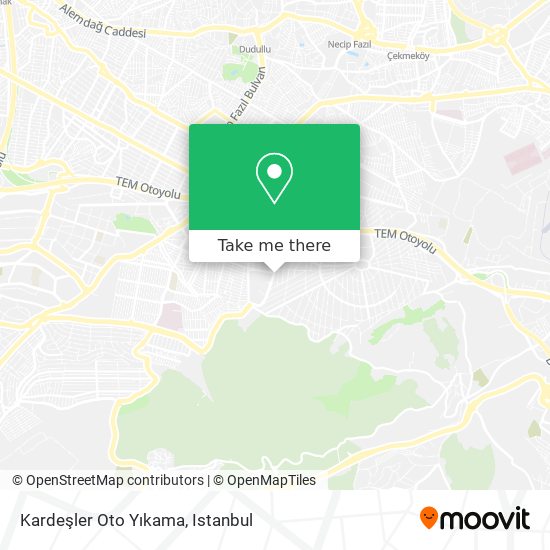 Kardeşler Oto Yıkama map