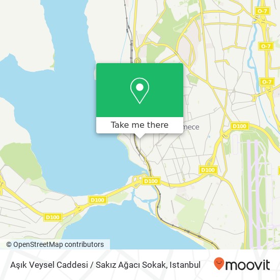 Aşık Veysel Caddesi / Sakız Ağacı Sokak map