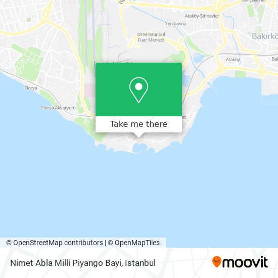 Nimet Abla Milli Piyango Bayi map