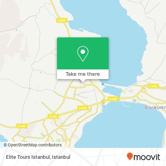 Elite Tours Istanbul map