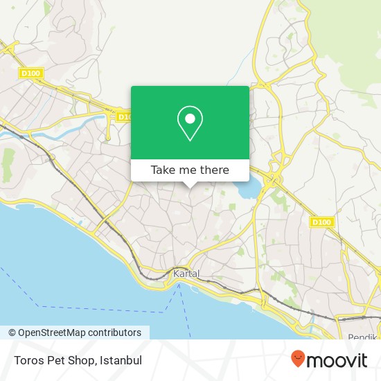 Toros Pet Shop map