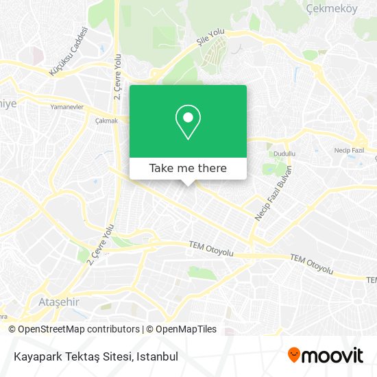 Kayapark Tektaş Sitesi map
