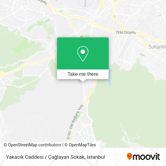Yakacık Caddesi / Çağlayan Sokak map