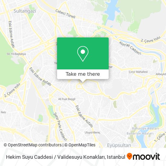 Hekim Suyu Caddesi / Validesuyu Konakları map