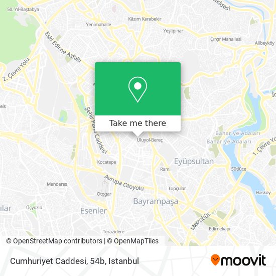 Cumhuriyet Caddesi, 54b map