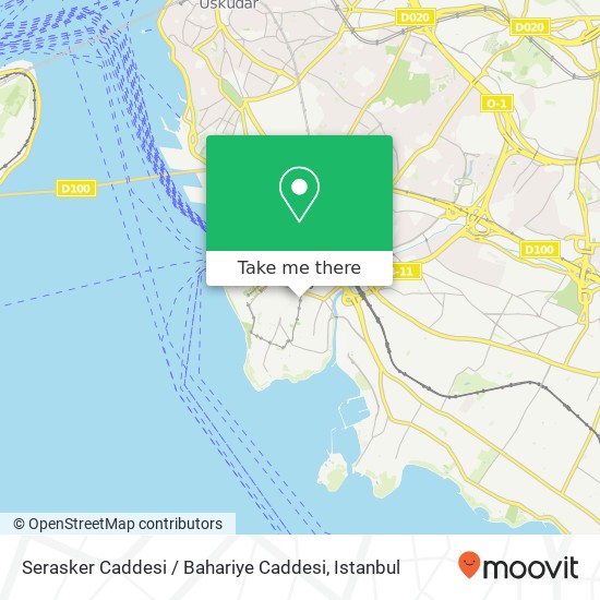 Serasker Caddesi / Bahariye Caddesi map