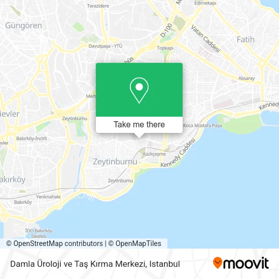 Damla Üroloji ve Taş Kırma Merkezi map