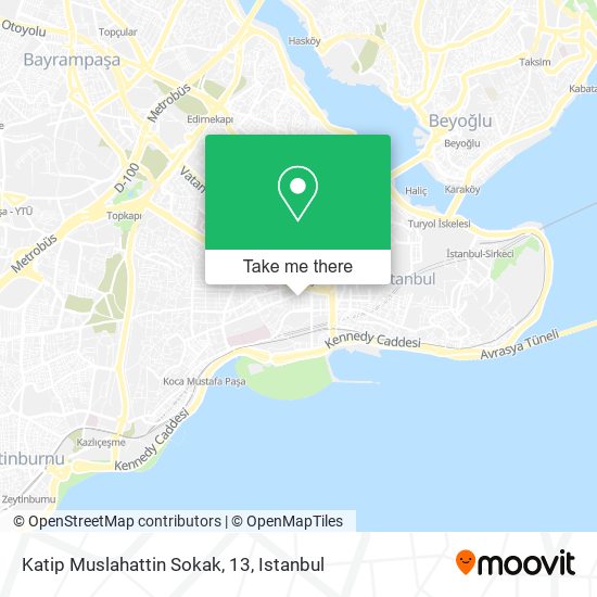 Katip Muslahattin Sokak, 13 map