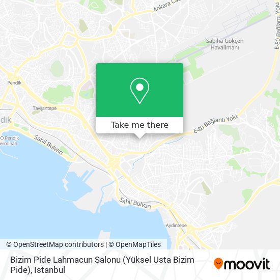 Bizim Pide Lahmacun Salonu (Yüksel Usta Bizim Pide) map
