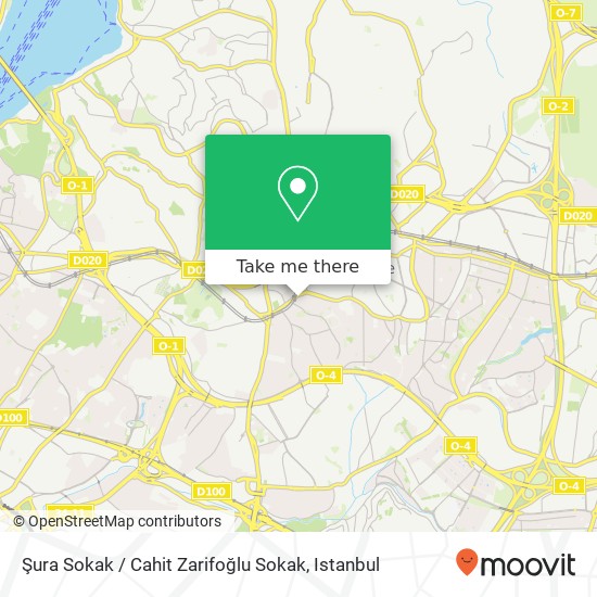 Şura Sokak / Cahit Zarifoğlu Sokak map