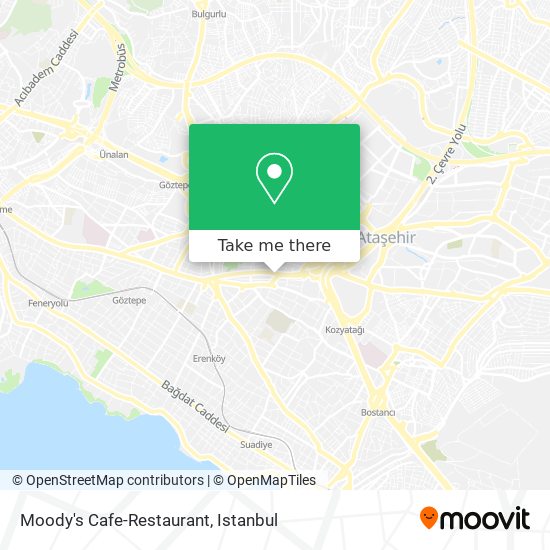 Moody's Cafe-Restaurant map