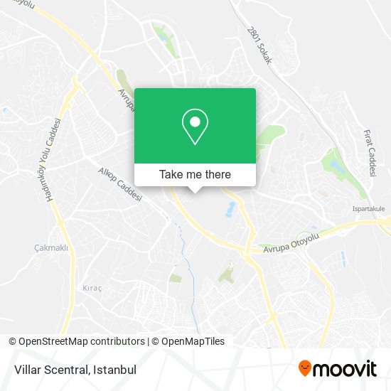 Villar Scentral map