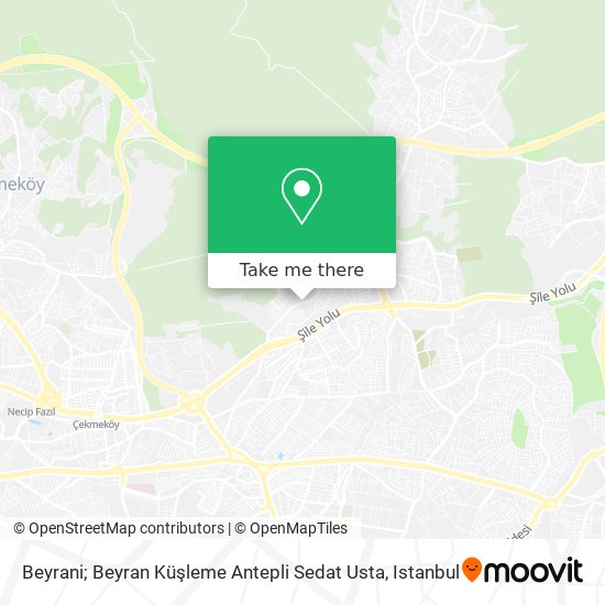 Beyrani; Beyran Küşleme Antepli Sedat Usta map