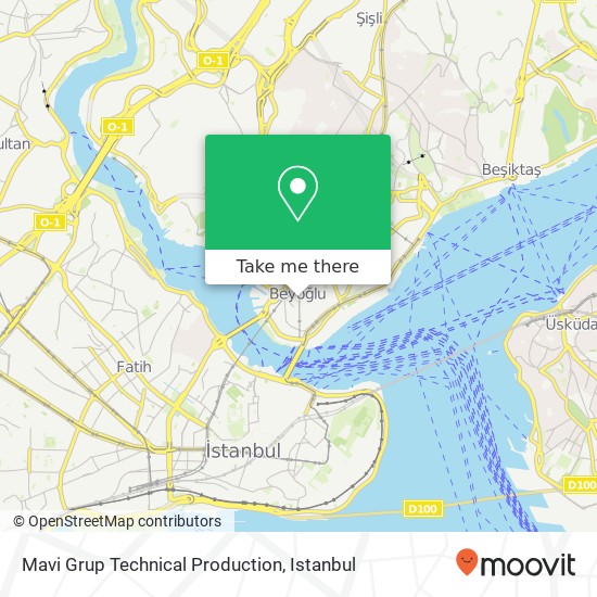 Mavi Grup Technical Production map