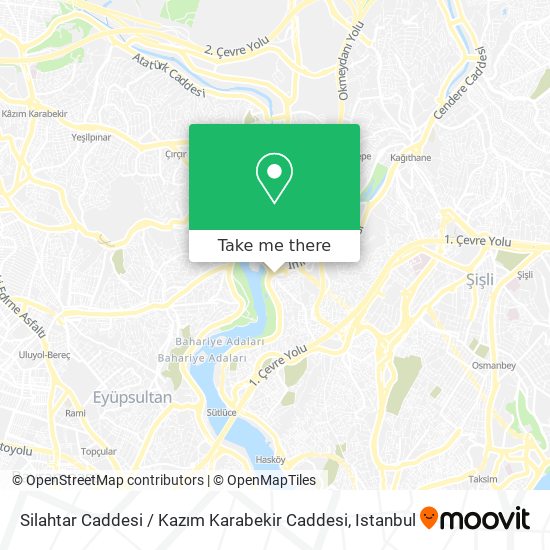 Silahtar Caddesi / Kazım Karabekir Caddesi map