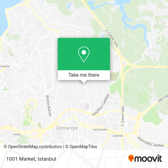 1001 Market map
