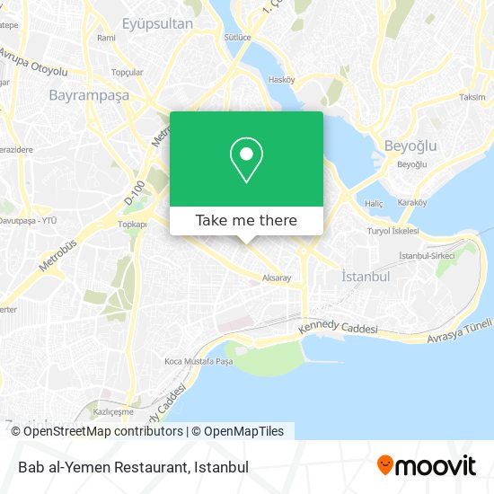 Bab al-Yemen Restaurant map