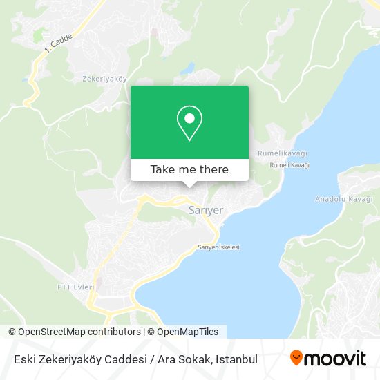 Eski Zekeriyaköy Caddesi / Ara Sokak map