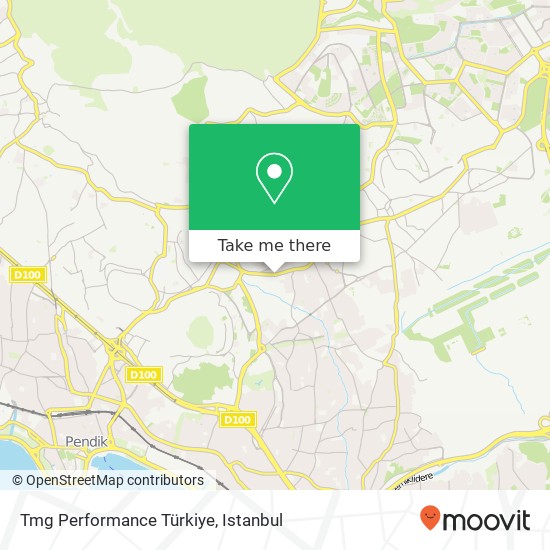 Tmg Performance Türkiye map