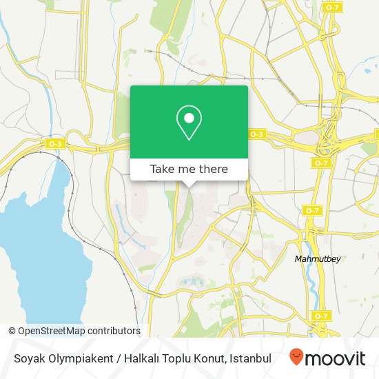 Soyak Olympiakent / Halkalı Toplu Konut map