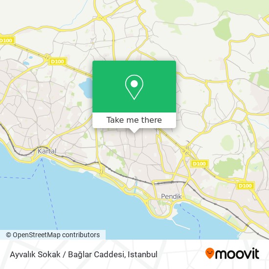 Ayvalık Sokak / Bağlar Caddesi map