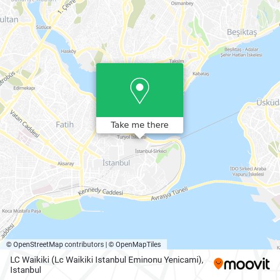 LC Waikiki (Lc Waikiki Istanbul Eminonu Yenicami) map