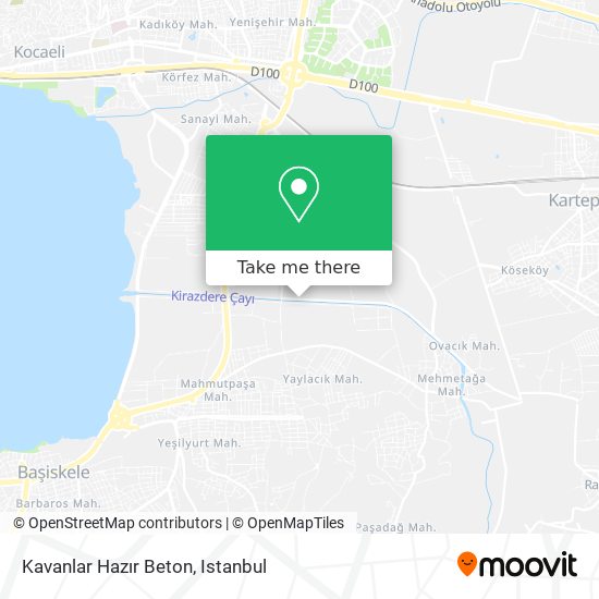 Kavanlar Hazır Beton map