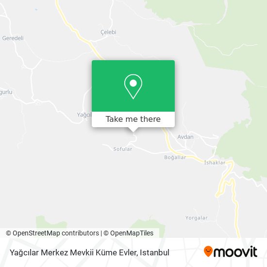 Yağcılar Merkez Mevkii Küme Evler map