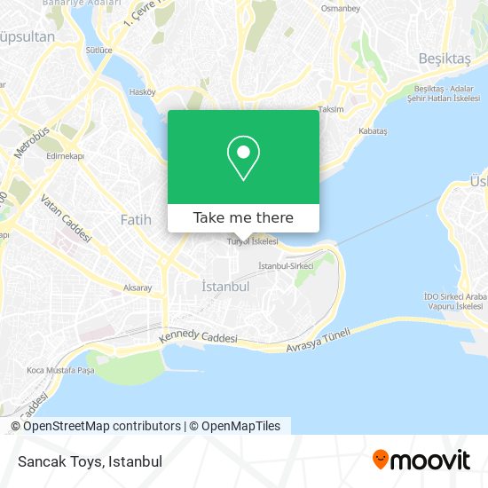 Sancak Toys map