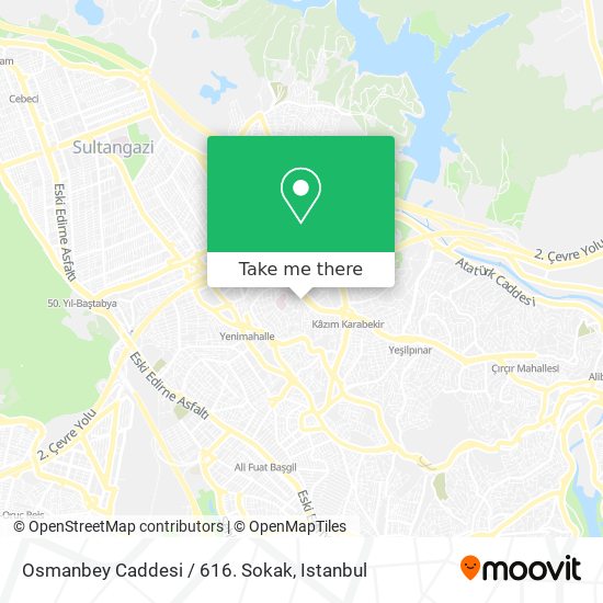 Osmanbey Caddesi / 616. Sokak map