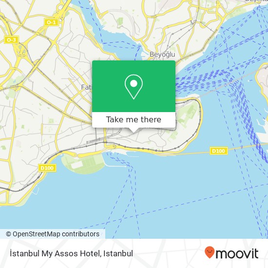 İstanbul My Assos Hotel map