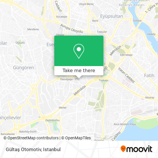 Gültaş Otomotiv map