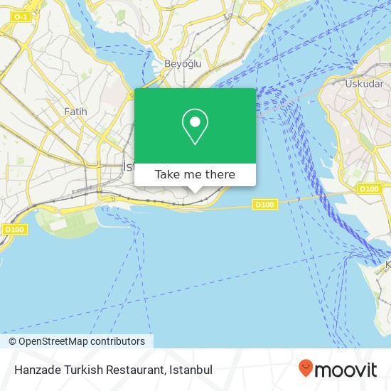 Hanzade Turkish Restaurant map