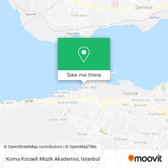 Koma Kocaeli Müzik Akademisi map