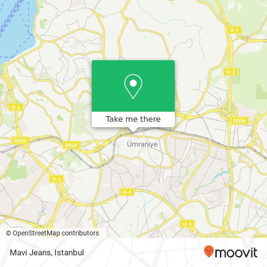 Mavi Jeans map