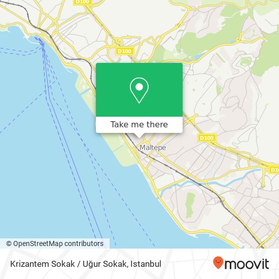 Krizantem Sokak / Uğur Sokak map