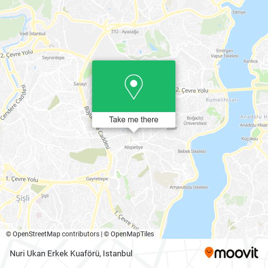 Nuri Ukan Erkek Kuaförü map