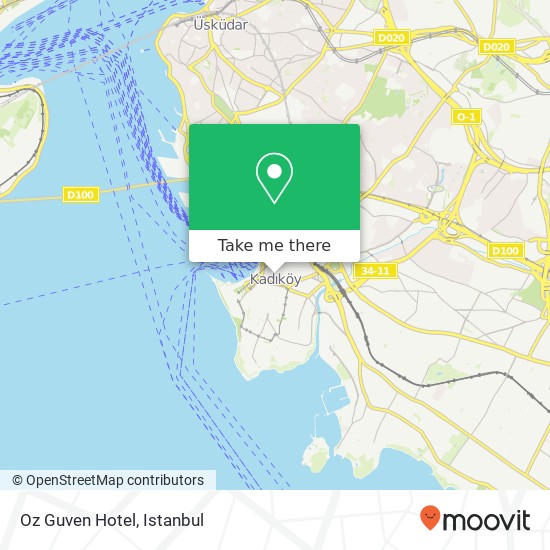 Oz Guven Hotel map