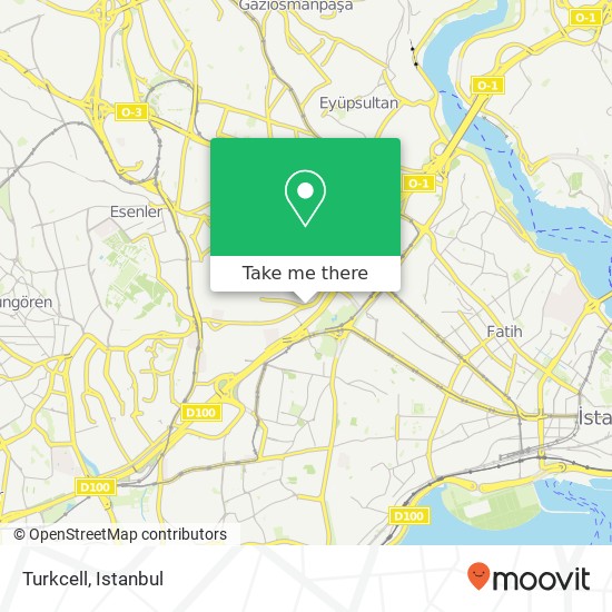 Turkcell map