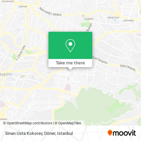 Sinan Usta Kokoreç Döner map