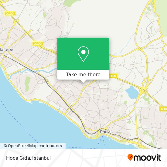 Hoca Gıda map