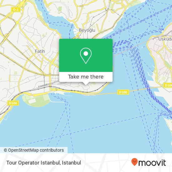 Tour Operator Istanbul map