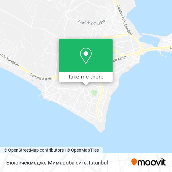 Бююкчекмедже Мимароба сите map