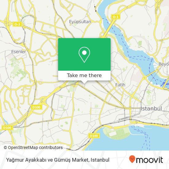 Yağmur Ayakkabı ve Gümüş Market map