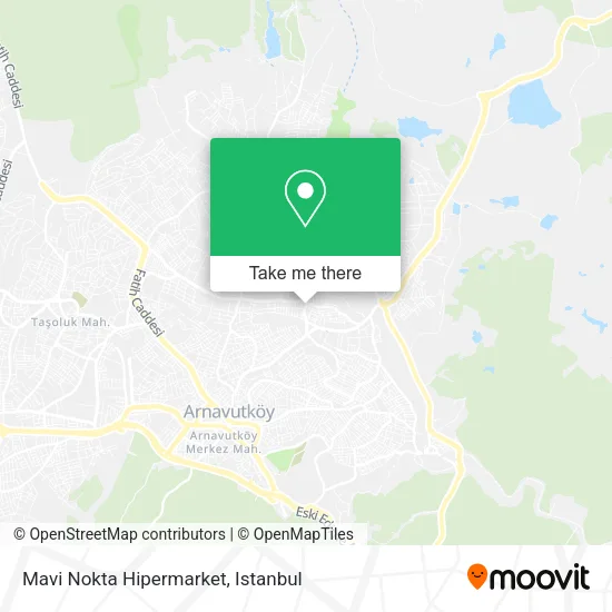 Mavi Nokta Hipermarket map
