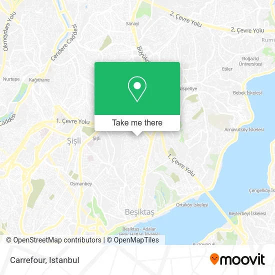 Carrefour map