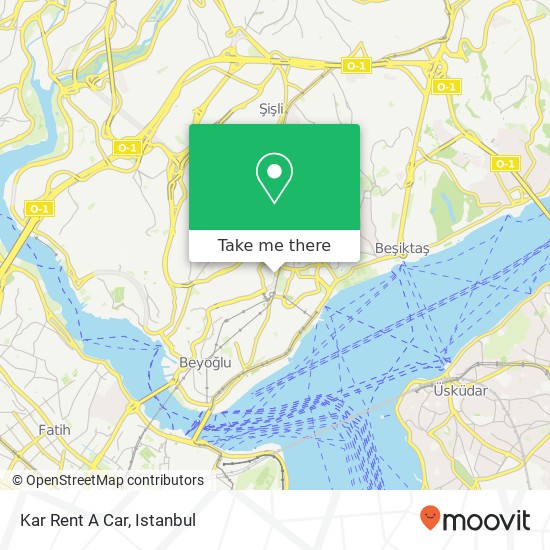 Kar Rent A Car map