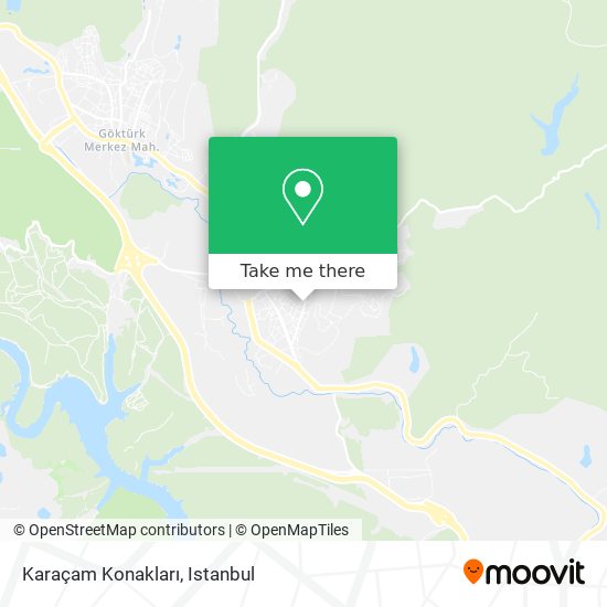 Karaçam Konakları map