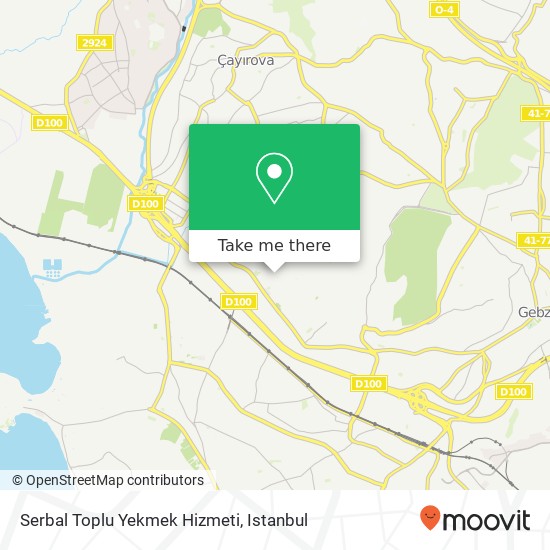 Serbal Toplu Yekmek Hizmeti map