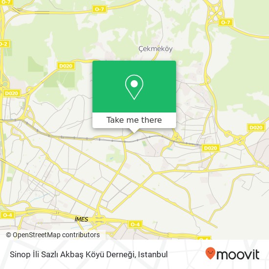 Sinop İli Sazlı Akbaş Köyü Derneği map